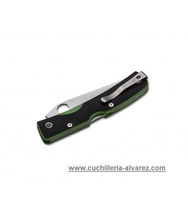 Navaja Manly PEAK green/toxic CPM-S90V 1 manos