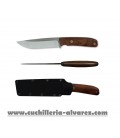 Cuchillo MANLY BLAZE D2 Nogal