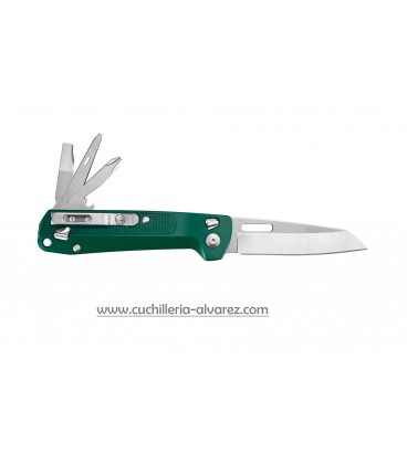 Navaja Leatherman FREE K2 verde 832894