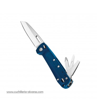 Navaja Leatherman FREE K2 azul 832879