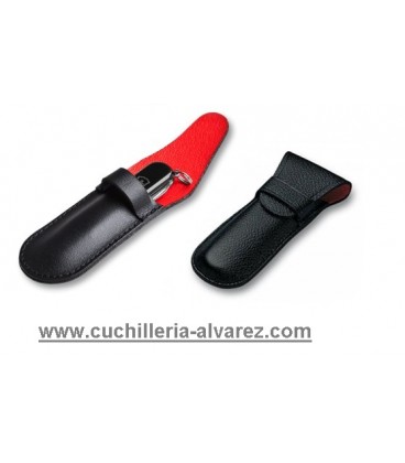 Victorinox FUNDA LAZO DE PIEL negra 4.0636