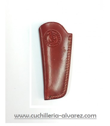 Funda de piel marron2 artesana JOSE CARBALLINO