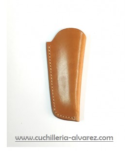 Funda de piel mostaza artesana JOSE CARBALLIDO