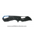 Navaja MKM Isonzo FX03-1PBK Hawkbill Serrated Black