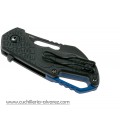 Navaja MKM Isonzo FX03-1PBK Hawkbill Serrated Black