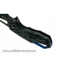 Navaja MKM Isonzo FX03-1PBK Hawkbill Serrated Black