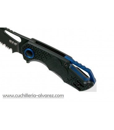 Navaja MKM Isonzo FX03-1PBK Hawkbill Serrated Black