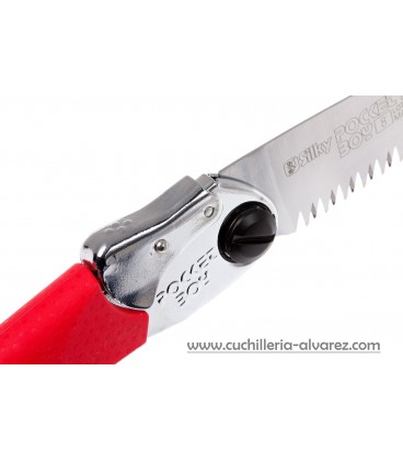 Sierra SILKY  Pocketboy 130 Roja 8/3