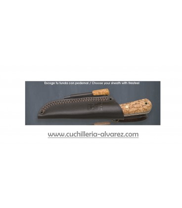 Cuchillo Joker MONTAÑERO madera de abedul CL135