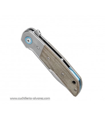 Navaja MKM CLAP Micarta verde LS01-GCT