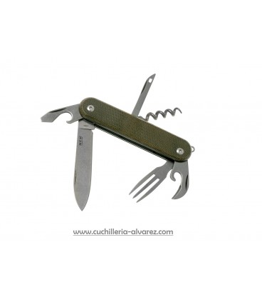 Navaja MKM MALGA 6 micarta verde MK MP06-GC