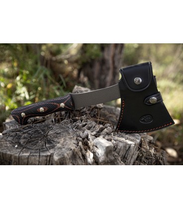 Hacha Muela RAPTOR micarta texturizada