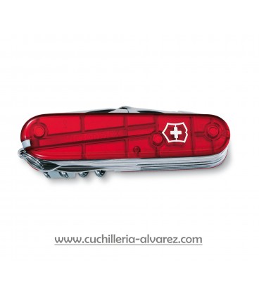Victorinox  SWISS CHAMP roja translucida 1.6795.T