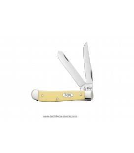 Navaja CASE MINI TRAPPER Yellow Synthetic CA00029