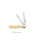 Navaja CASE MINI TRAPPER Yellow Synthetic CA00029