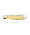 Navaja CASE MINI TRAPPER Yellow Synthetic CA00029