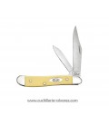 Navaja CASE PEANUT Yellow Synthetic CA00030