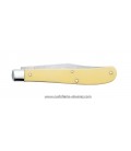 Navaja CASE SLIMLINE TRAPPER Yellow Synthetic CA00031