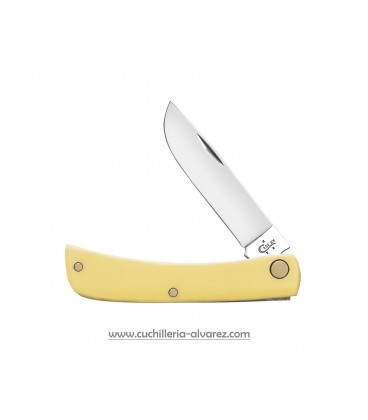 Navaja CASE SOD BUSTERS JR Yellow Synthetic CA00032