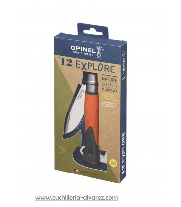 Opinel Nº12 EXPLORE naranja
