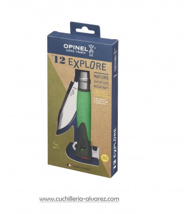 Opinel Nº12 EXPLORE verde 001899
