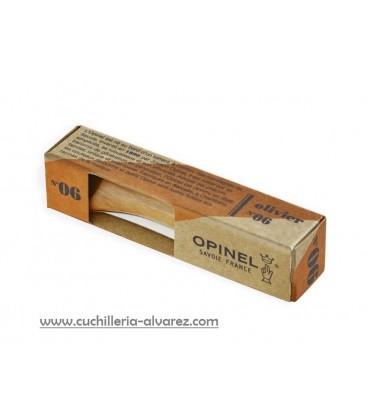 Navaja Opinel Nº6 INOX OLIVO 002020