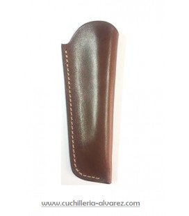 Funda de piel marron4 artesana JOSE CARBALLIDO