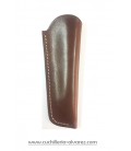 Funda de piel marron4 artesana JOSE CARBALLIDO