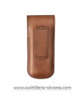 Leatherman Funda de piel marrón TALLA S