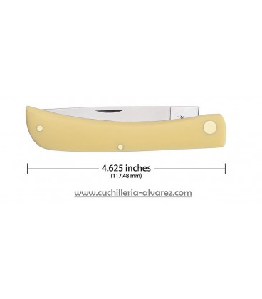 Navaja CASE SOD BUSTER Yellow Synthetic CA00038
