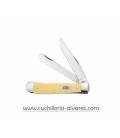 Navaja CASE TRAPPER Chrome Vanadium Yellow Synthetic CA00161