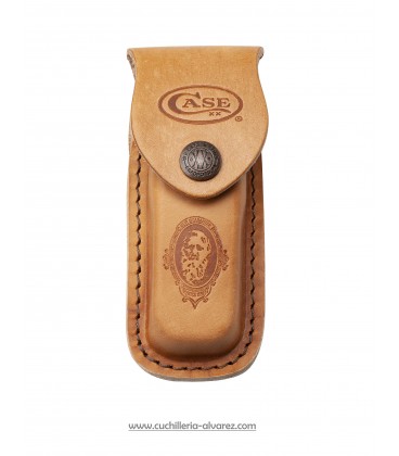 Navaja CASE  MAKO con funda de cuero CA00169
