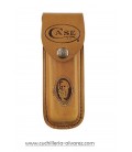 Navaja CASE Rosewood Standard Jig Folding Hunter con funda de cuero CA00189