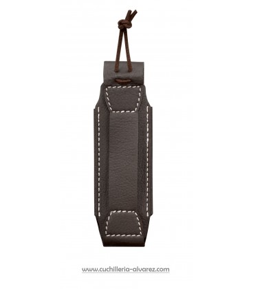 Navaja Opinel N° 08 Aventurero Rojo + Funda de cuero