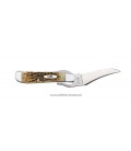 Navaja CASE LAmber Bone Peach Seed Jig RussLock CA00260