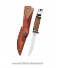 Cuchillo CASE Mini FINN Hunter con f. cuero CA00379