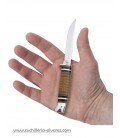 Cuchillo CASE Mini FINN Hunter con f. cuero CA00379