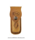 Navaja CASE 6.5 BoneStag Mako with Leather Sheath CA06921