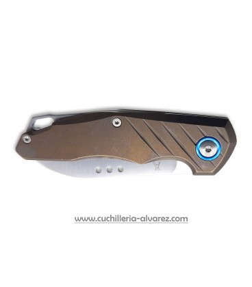 Navaja MKM ROOT Titatium Bronce MK RT-TBR