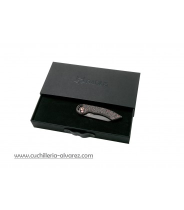 Navaja FOX RADIUS fibra de carbono + Cobre FX-550 CFB