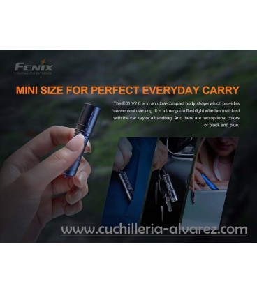 Linternas Fenix E01-v2.0
