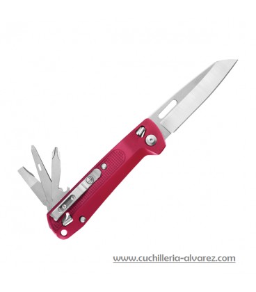 Leatherman FREE T4  Crimson