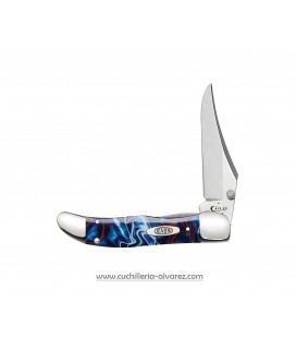 Navaja CASE Kickstart® Smooth Patriotic Kirinite® Mid-Folding Hunter CA11216