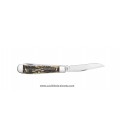 Navaja CASE TRAPPER War Series Embellished Smooth Natural Bone Vietnam CA22032