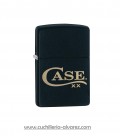 Encendedor CASE negro mate con logotipo de la funda Zippo®CA52478