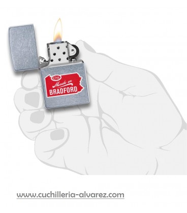 Encendedor Zippo® Case Logo Street Chrome ™ CA52479