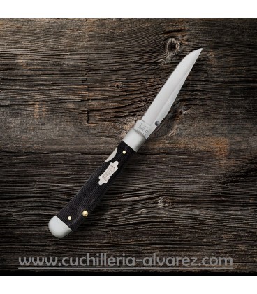 Navaja CASE TRAPPERLOCK Kickstart® Black Canvas Laminate CA23140