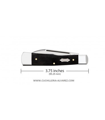 Navaja CASE GUNSTOCK Black Canvas Laminate CA23143