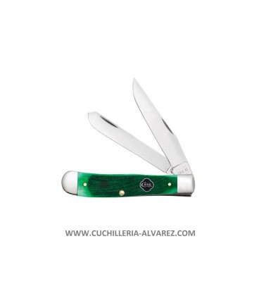 Navaja CASE TRAPPER Clover Bone Sawcut Jig CA23210