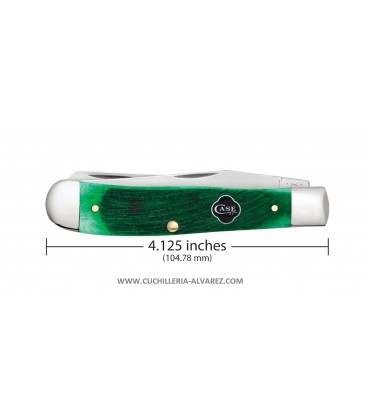 Navaja CASE TRAPPER Clover Bone Sawcut Jig CA23210